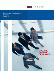 Rapport de Transparence 2007-2008