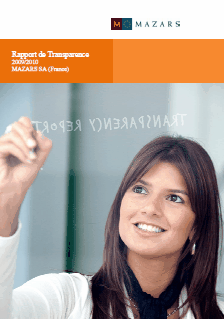 Rapport de Transparence 2009-2010