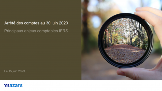 Arrêté des comptes IFRS Juin 2023